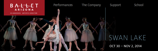 Tchaikovsky’s famous ballet Swan Lake is coming to the Arizona Ballet in October