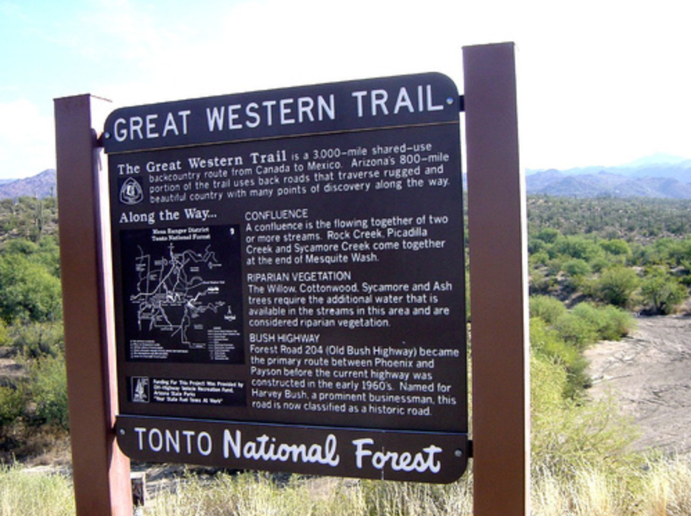 The Great Western Trail in Arizona