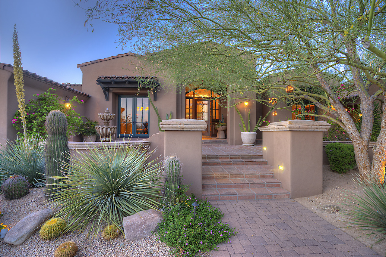 Scottsdale home for sale in DC Ranch showcasing gorgeous Southwest accents