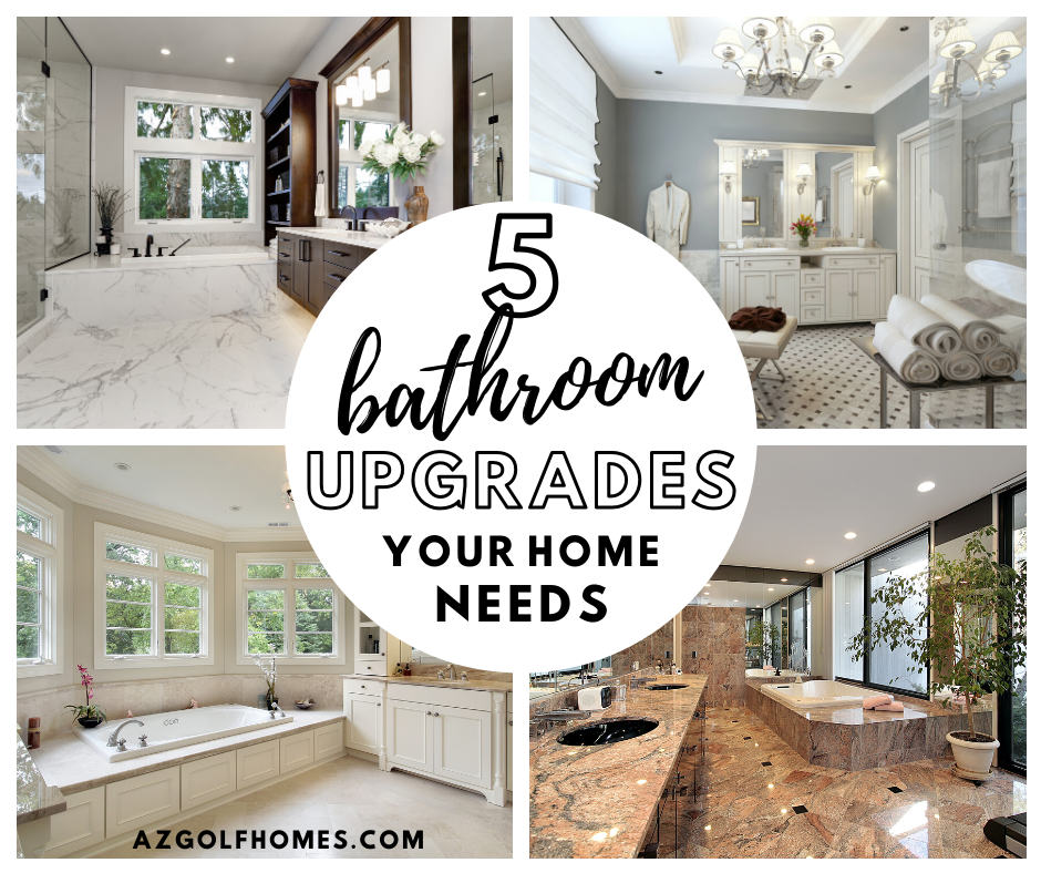 5 Bathroom Upgrades You Need to Sell Your Home