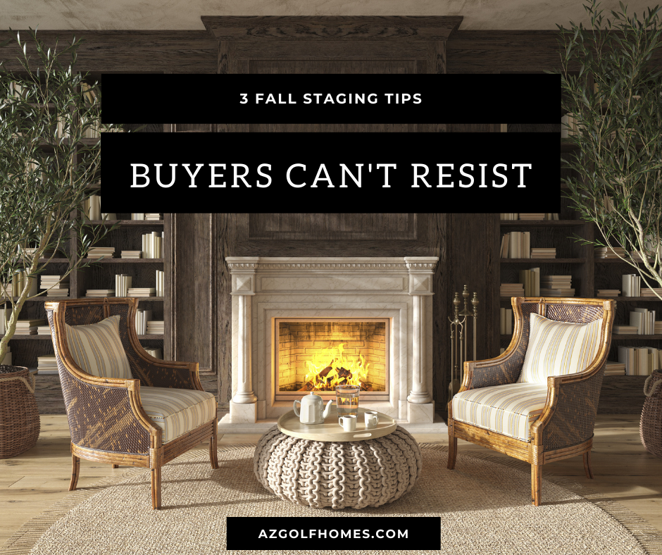 3 Fall Home Staging Tips Buyers Can’t Resist