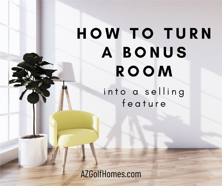 How to Turn a Bonus Room Into a Selling Feature
