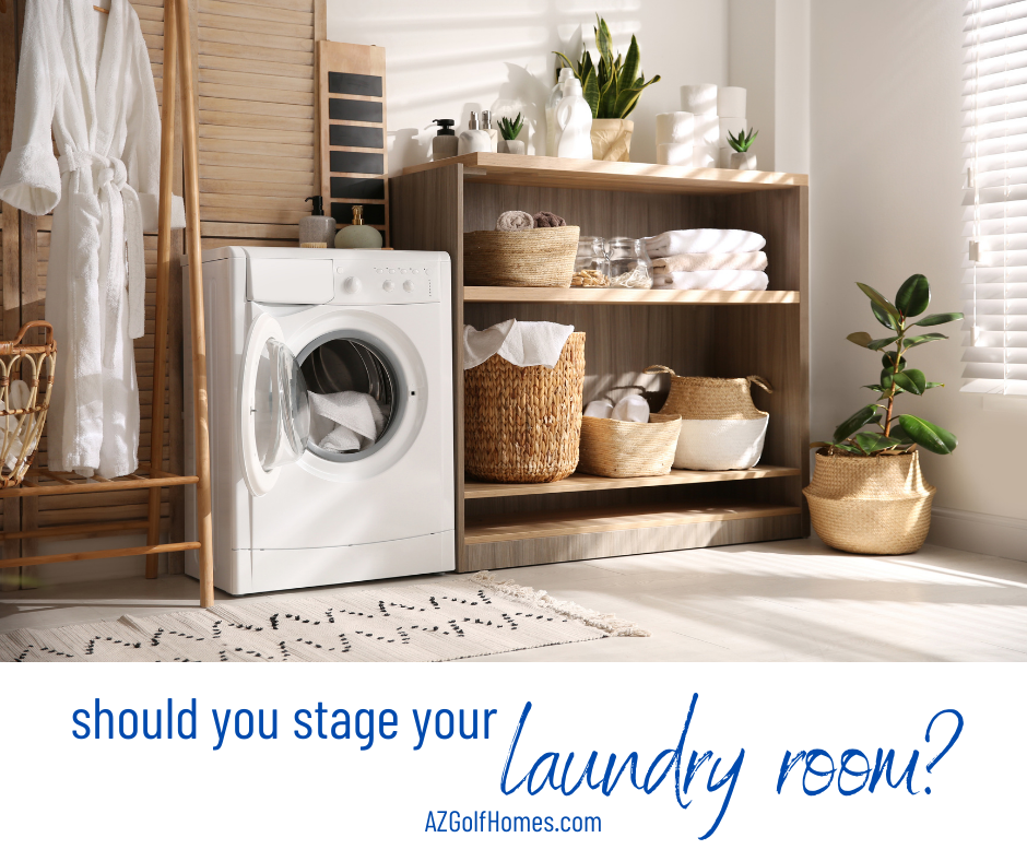 Should You Stage Your Laundry Room to Sell Your Home?