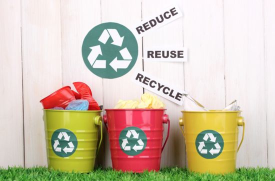 Reduce, reuse and recycle - the optimal way to deal with waste
