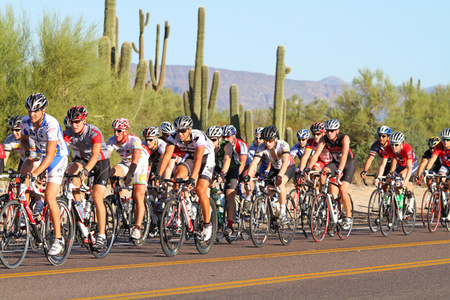 Riders in the Tour de Scottsdale