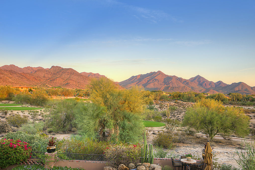 Golf Course and Mountain Views