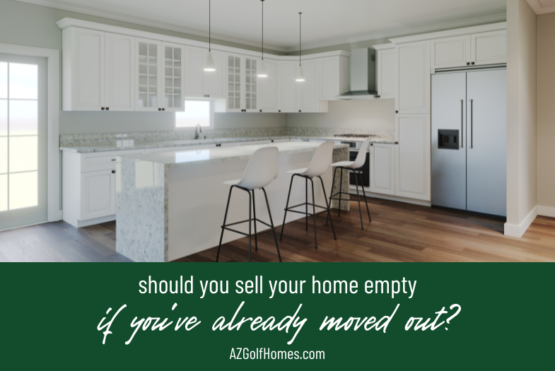 Should You Sell Your Home Empty or Add Furniture if You've Already Moved Out?