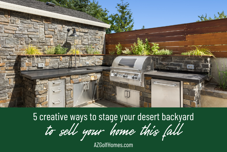 5 Creative Ways to Stage Your Desert Backyard in the Fall