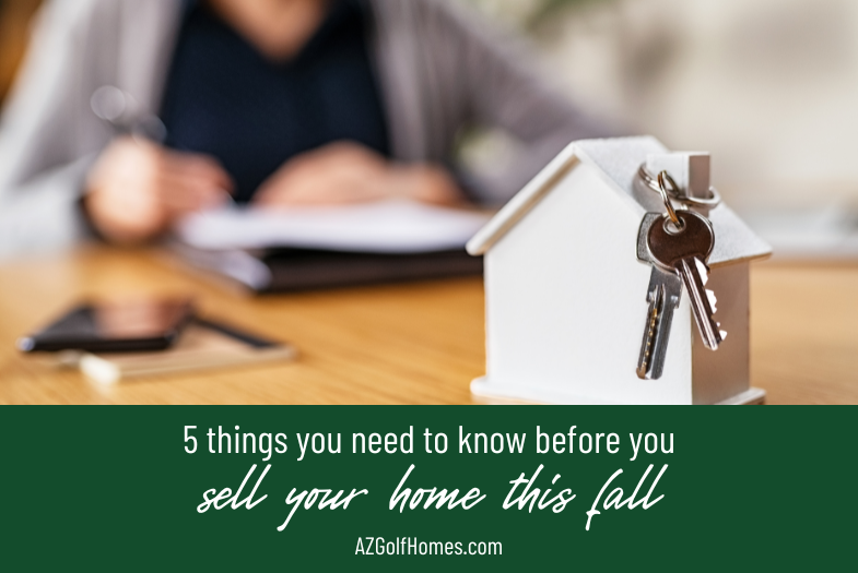 5 Things You Need to Know Before You Sell Your Home This Fall