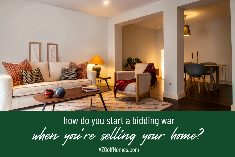 How Do You Start a Bidding War for Your Home?